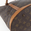 LOUIS VUITTON Monogram Bucket GM Shoulder Bag M42236 LV Auth 165936-14