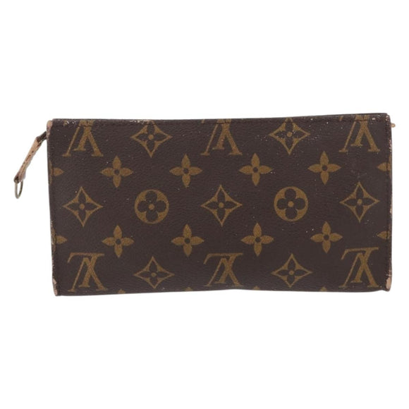 LOUIS VUITTON Monogram Bucket GM Accessory Pouch LV Auth 165937