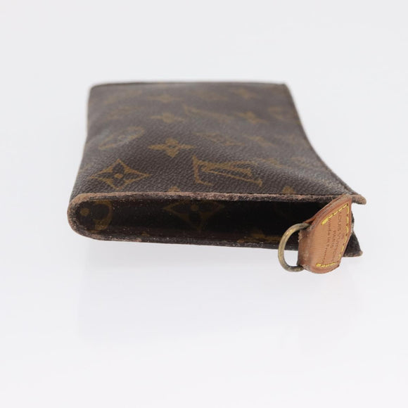 LOUIS VUITTON Monogram Bucket GM Accessory Pouch LV Auth 165937