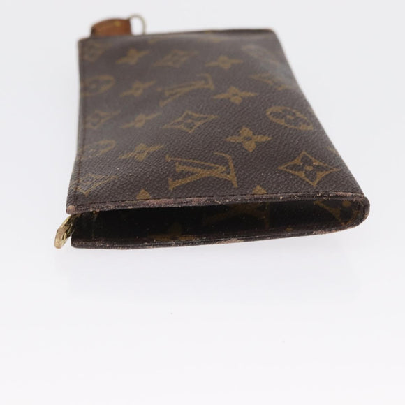 LOUIS VUITTON Monogram Bucket GM Accessory Pouch LV Auth 165937