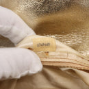 CHANEL Matelasse Single Flap Chain Shoulder Bag Leather Gold CC Auth 165938V-28