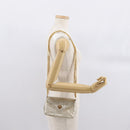 CHANEL Matelasse Single Flap Chain Shoulder Bag Leather Gold CC Auth 165938V-29