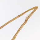 CHANEL Matelasse Single Flap Chain Shoulder Bag Leather Gold CC Auth 165938V-8