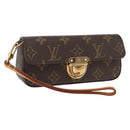 LOUIS VUITTON Monogram Pochette lagoon Glasses Case M60008 LV Auth 165945V-1