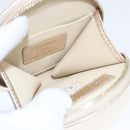 CHANEL Matelasse Air Pods case Coin Purse Lamb Skin Gold CC Auth 165948SM-18