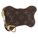 LOUIS VUITTON Monogram Bone Pouch M12616 LV Auth 165949SAM-1