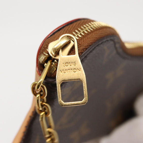 LOUIS VUITTON Monogram Bone Pouch M12616 LV Auth 165949SAM