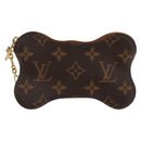 LOUIS VUITTON Monogram Bone Pouch M12616 LV Auth 165949SAM-13