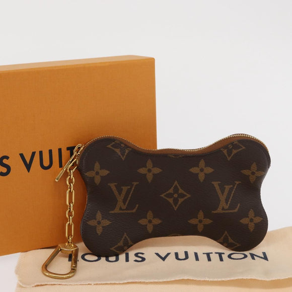 LOUIS VUITTON Monogram Bone Pouch M12616 LV Auth 165949SAM