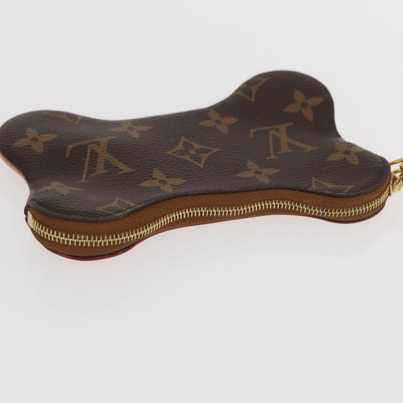 LOUIS VUITTON Monogram Bone Pouch M12616 LV Auth 165949SAM