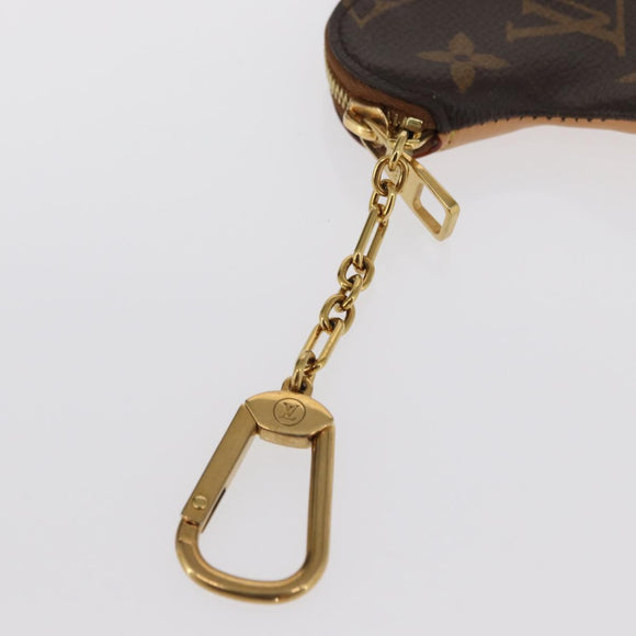 LOUIS VUITTON Monogram Bone Pouch M12616 LV Auth 165949SAM