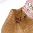 CHANEL Matelasse 25 Chain Shoulder Bag Canvas Multicolor Silver CC Auth 165952SM-27