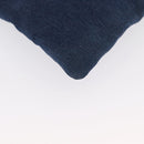 CHANEL Matelasse Hand Bag Denim Blue CC Auth 165953SAV-9