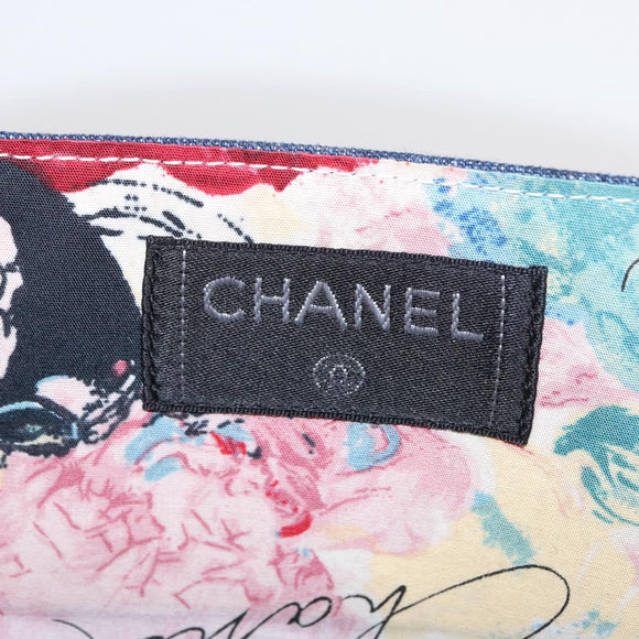 CHANEL Matelasse Handtasche Jeansblau CC Auth 165953SAV