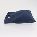 CHANEL Matelasse Hand Bag Denim Blue CC Auth 165953SAV-4