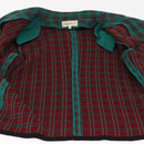 SAINT LAURENT Knitted Fabrics Jacket Wool Green Auth 165959M-12