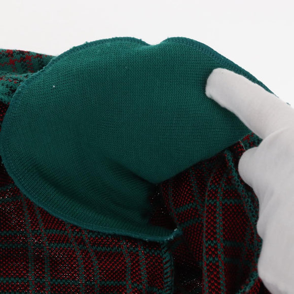 SAINT LAURENT Knitted Fabrics Jacket Wool Green Auth 165959M
