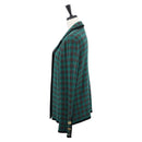 SAINT LAURENT Knitted Fabrics Jacket Wool Green Auth 165959M-3