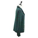SAINT LAURENT Knitted Fabrics Jacket Wool Green Auth 165959M-4