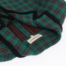 SAINT LAURENT Knitted Fabrics Jacket Wool Green Auth 165959M-5