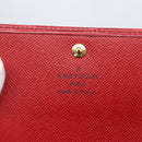 LOUIS VUITTON Epi Porte TresorEtui Papie Wallet Red M63717 LV Auth 165961-8