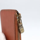 LOUIS VUITTON Epi Pochette Cles Coin Purse Brown M63803 LV Auth 165964-8