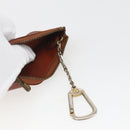 LOUIS VUITTON Epi Pochette Cles Coin Purse Brown M63803 LV Auth 165964-9