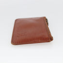 LOUIS VUITTON Epi Pochette Cles Coin Purse Brown M63803 LV Auth 165964-4