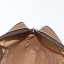 GUCCI GG Supreme Web Sherry Line Bag PVC Beige Gold 89 02 055 Auth 165970-18