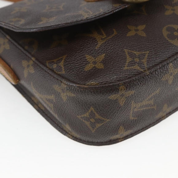 LOUIS VUITTON Monogram Saint Cloud PM Shoulder Bag M51244 LV Auth 165973
