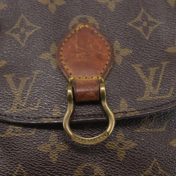 LOUIS VUITTON Monogram Saint Cloud PM Shoulder Bag M51244 LV Auth 165973