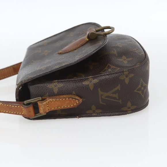 LOUIS VUITTON Monogram Saint Cloud PM Shoulder Bag M51244 LV Auth 165973