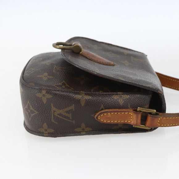LOUIS VUITTON Monogram Saint Cloud PM Shoulder Bag M51244 LV Auth 165973