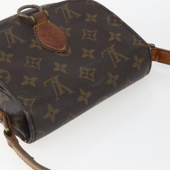 LOUIS VUITTON Monogram Saint Cloud PM Shoulder Bag M51244 LV Auth 165973