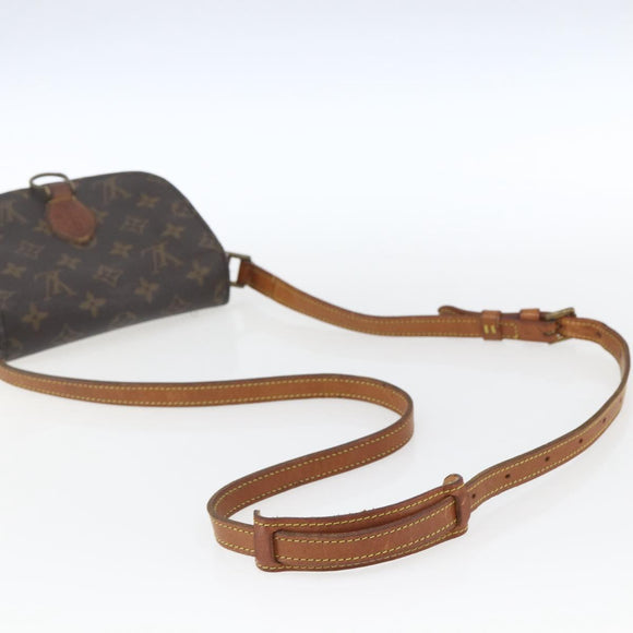 LOUIS VUITTON Monogram Saint Cloud PM Shoulder Bag M51244 LV Auth 165973