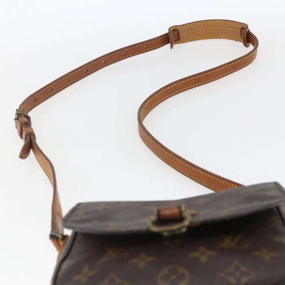 LOUIS VUITTON Monogram Saint Cloud PM Shoulder Bag M51244 LV Auth 165973