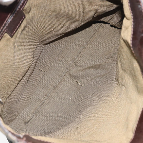 FENDI Zucca Canvas Mamma Tote Bag Schwarz Braun Original 165975