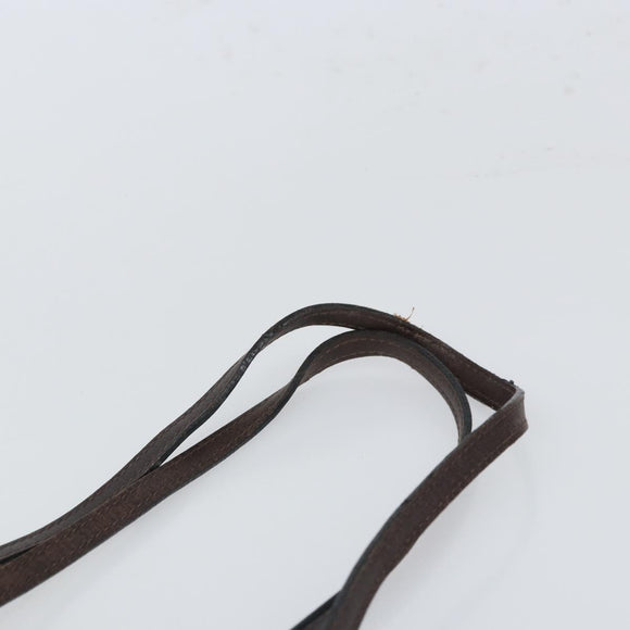 FENDI Zucca Canvas Mamma Tote Bag Black Brown Auth 165975