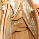GUCCI Bamboo Hand Bag Leather 2way Brown Gold 002 123 0322 Auth 165977-19