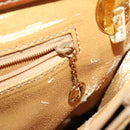 GUCCI Bamboo Hand Bag Leather 2way Brown Gold 002 123 0322 Auth 165977-22