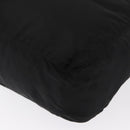PRADA Hand Bag Nylon Black Silver Auth 165982-16