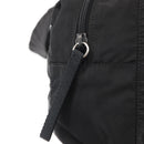 PRADA Hand Bag Nylon Black Silver Auth 165982-19