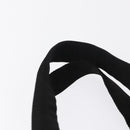 PRADA Hand Bag Nylon Black Silver Auth 165982-8