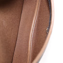 Christian Dior Honeycomb Canvas Shoulder Bag PVC Black Gold Auth 165983-12