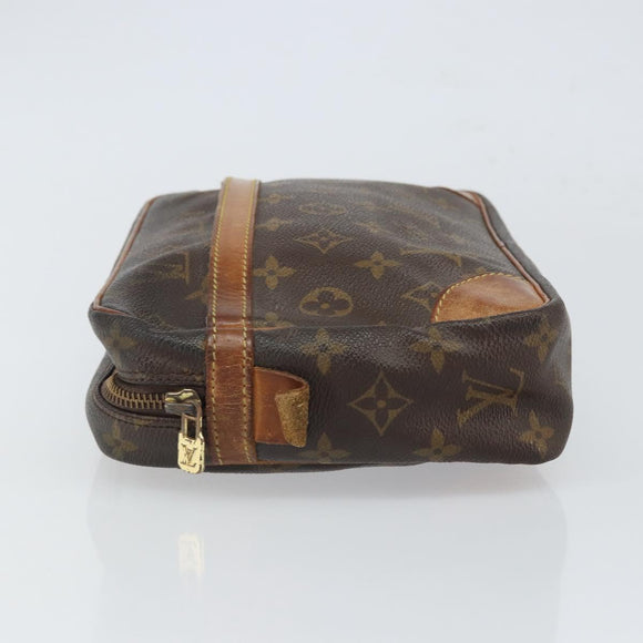 LOUIS VUITTON Monogram Compiegne 28 Clutch Bag M51845 LV Auth 165984