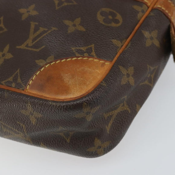LOUIS VUITTON Monogram Compiegne 28 Clutch Bag M51845 LV Auth 165984