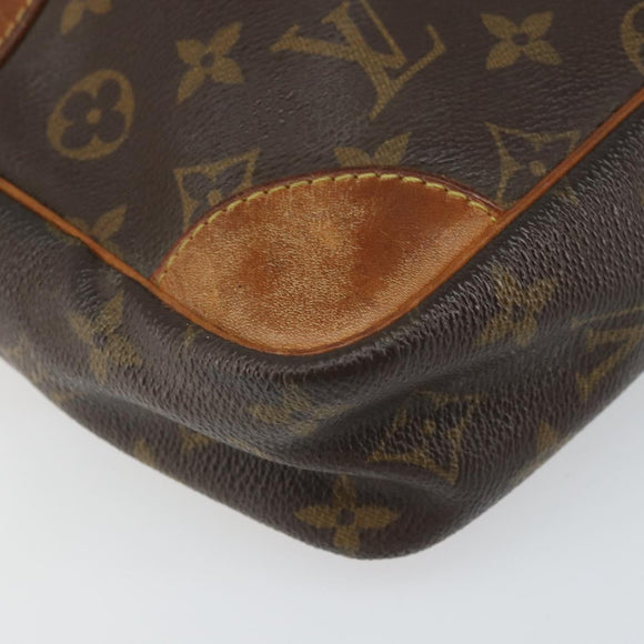 LOUIS VUITTON Monogram Compiegne 28 Clutch Bag M51845 LV Auth 165984