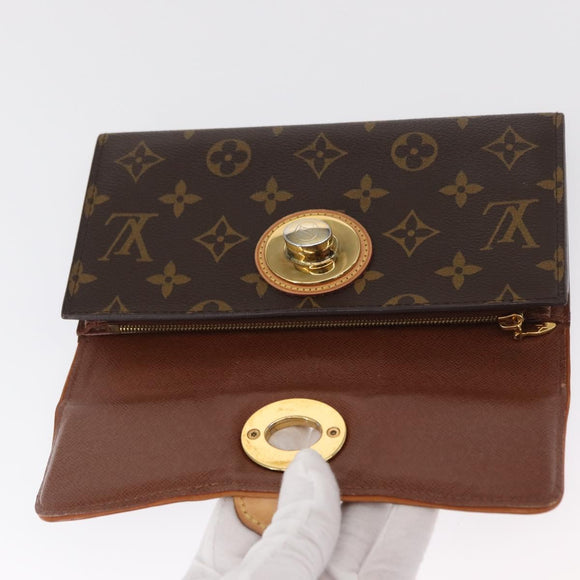 LOUIS VUITTON Monogram Portefeuille Boetie Long Wallet M63220 LV Auth 165986