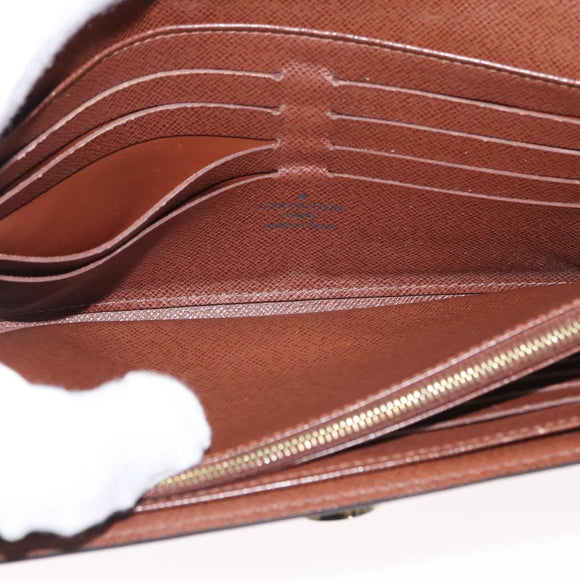 LOUIS VUITTON Monogram Portefeuille Boetie Long Wallet M63220 LV Auth 165986