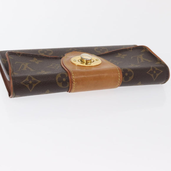 LOUIS VUITTON Monogram Portefeuille Boetie Long Wallet M63220 LV Auth 165986